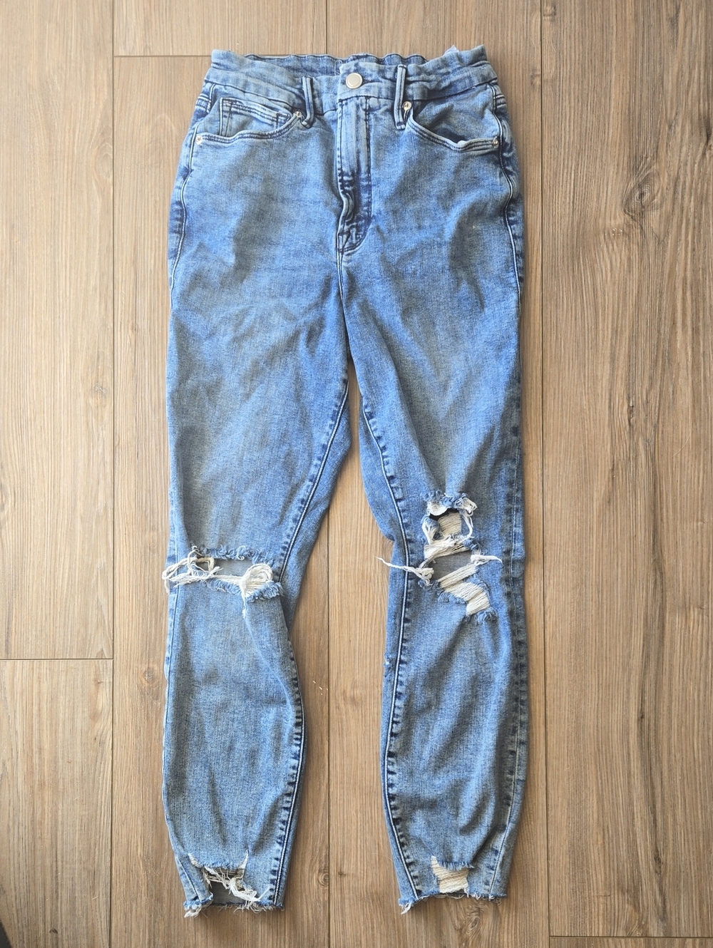 Good American Good Waist Crop Jean